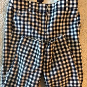 J. Crew Gingham Capris